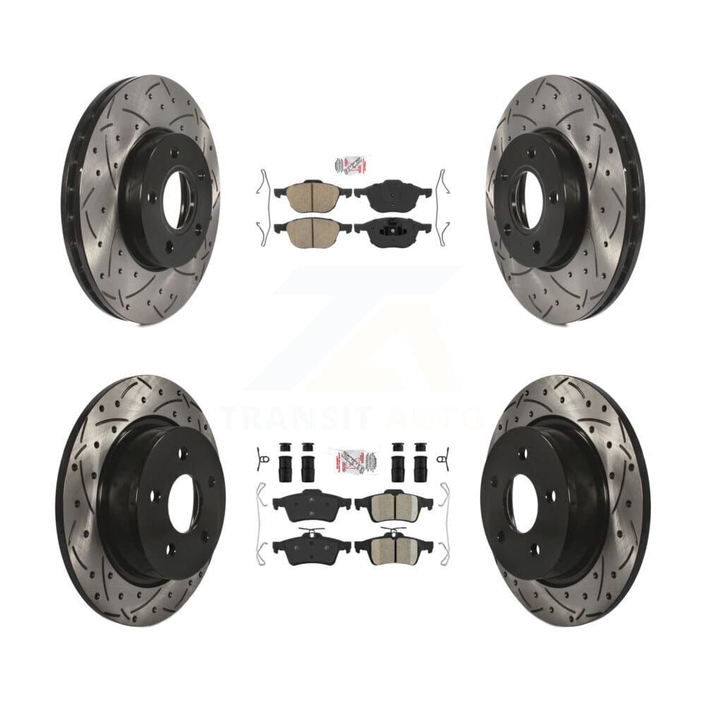 Transit Auto - KDA-100965 - Front and Rear Disc Brake Kits image 1