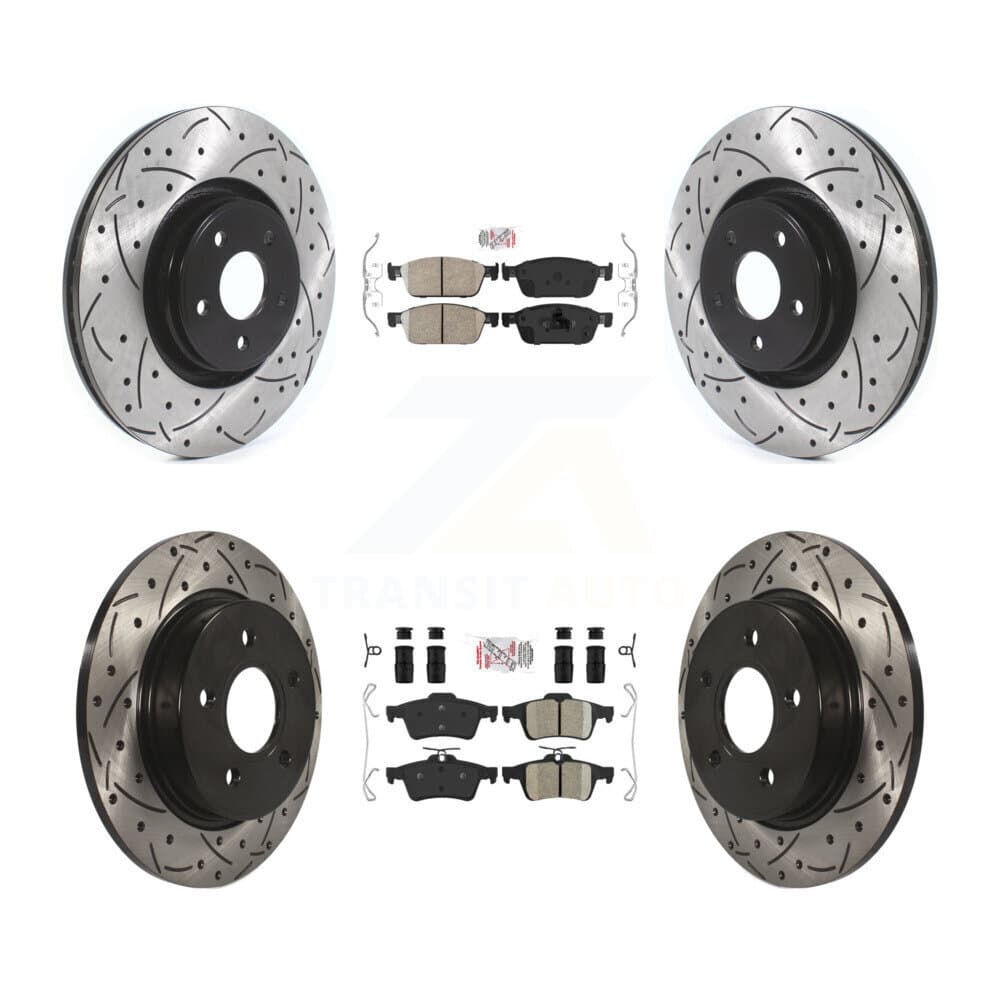 Transit Auto - KDA-100977 - Front and Rear Disc Brake Kits image 1
