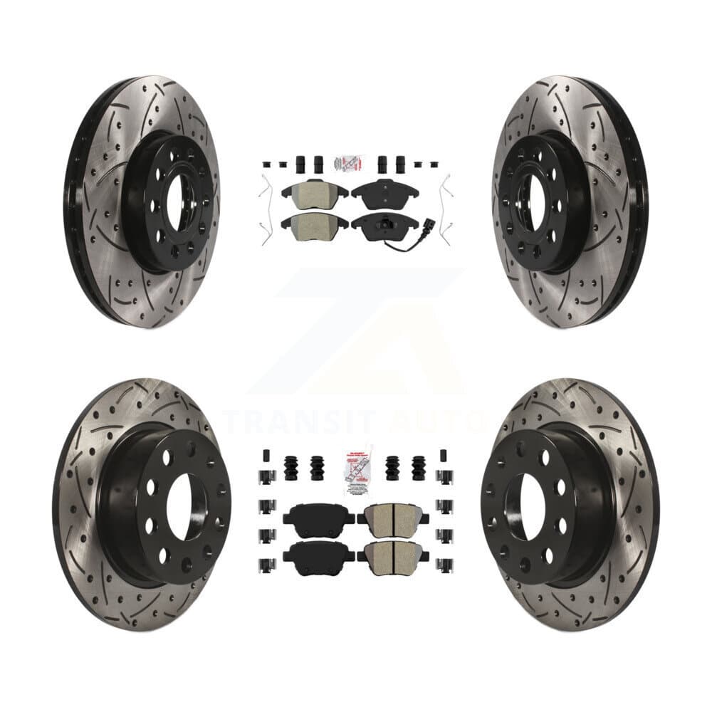 Transit Auto - KDA-101026 - Front and Rear Disc Brake Kits image 1