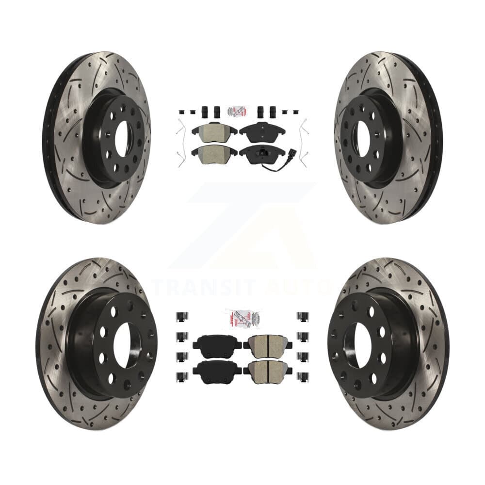 Transit Auto - KDA-101027 - Front and Rear Disc Brake Kits image 1