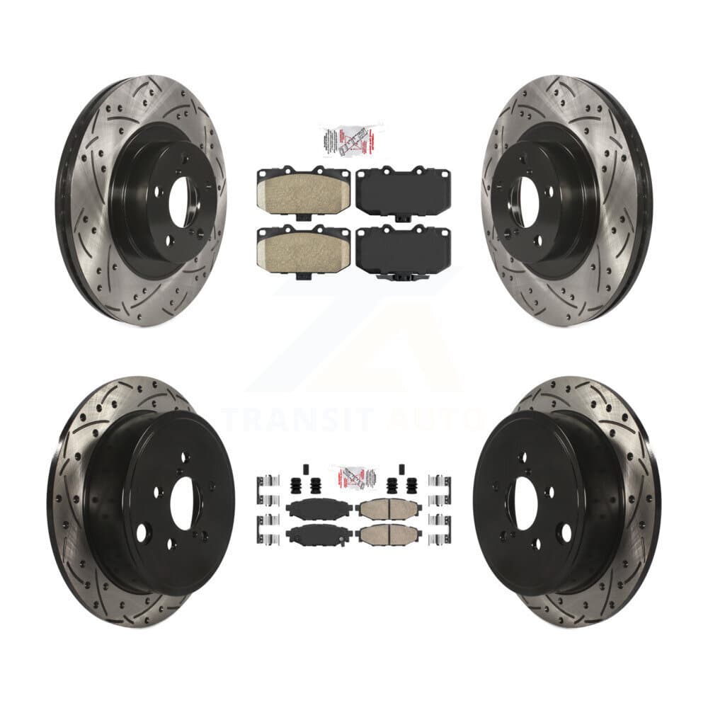 Transit Auto - KDA-101125 - Front and Rear Disc Brake Kits image 1