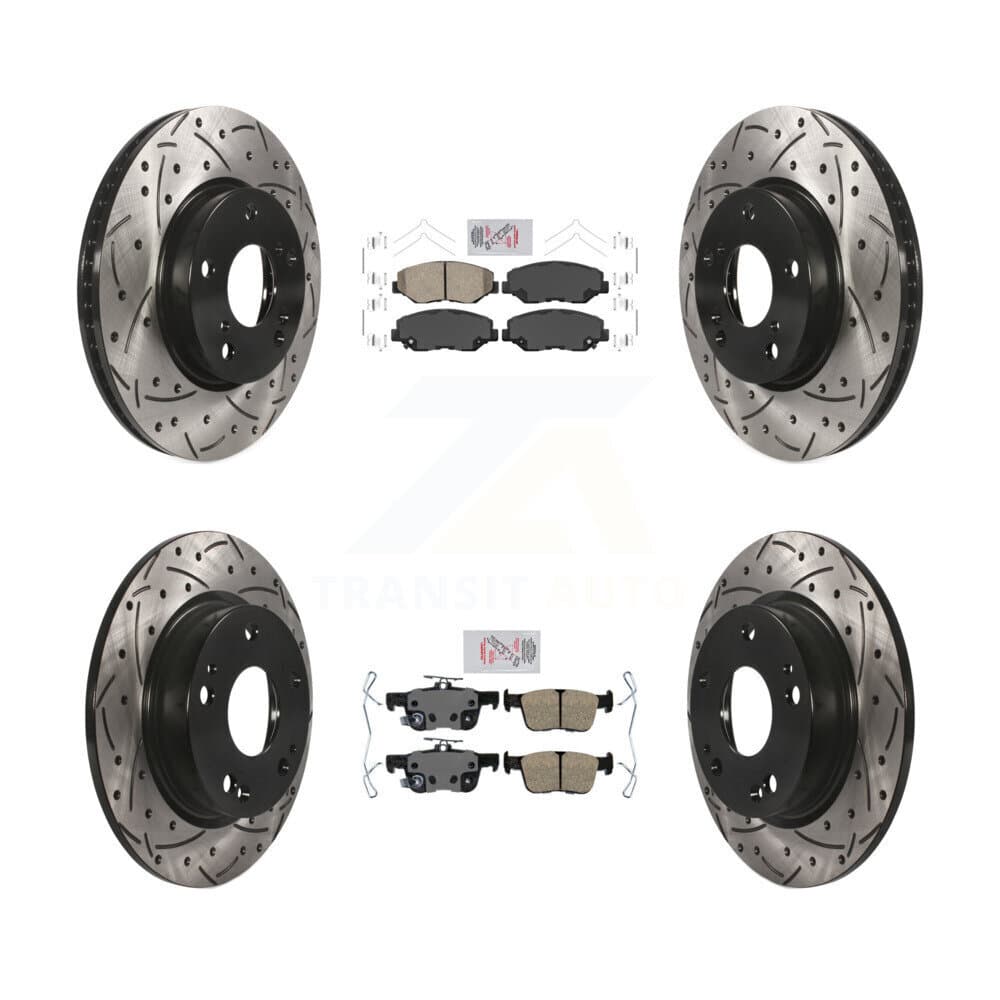 Transit Auto - KDA-101135 - Front and Rear Disc Brake Kits image 1