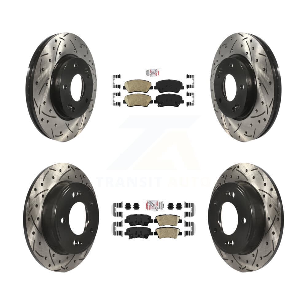 Transit Auto - KDA-101160 - Front and Rear Disc Brake Kits image 1