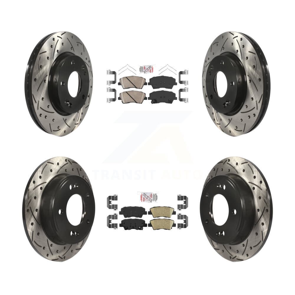 Transit Auto - KDA-101259 - Front and Rear Disc Brake Kits image 1