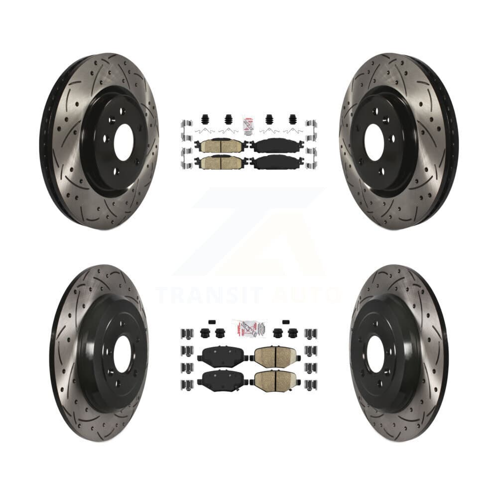 Transit Auto - KDA-101376 - Front and Rear Disc Brake Kits image 1