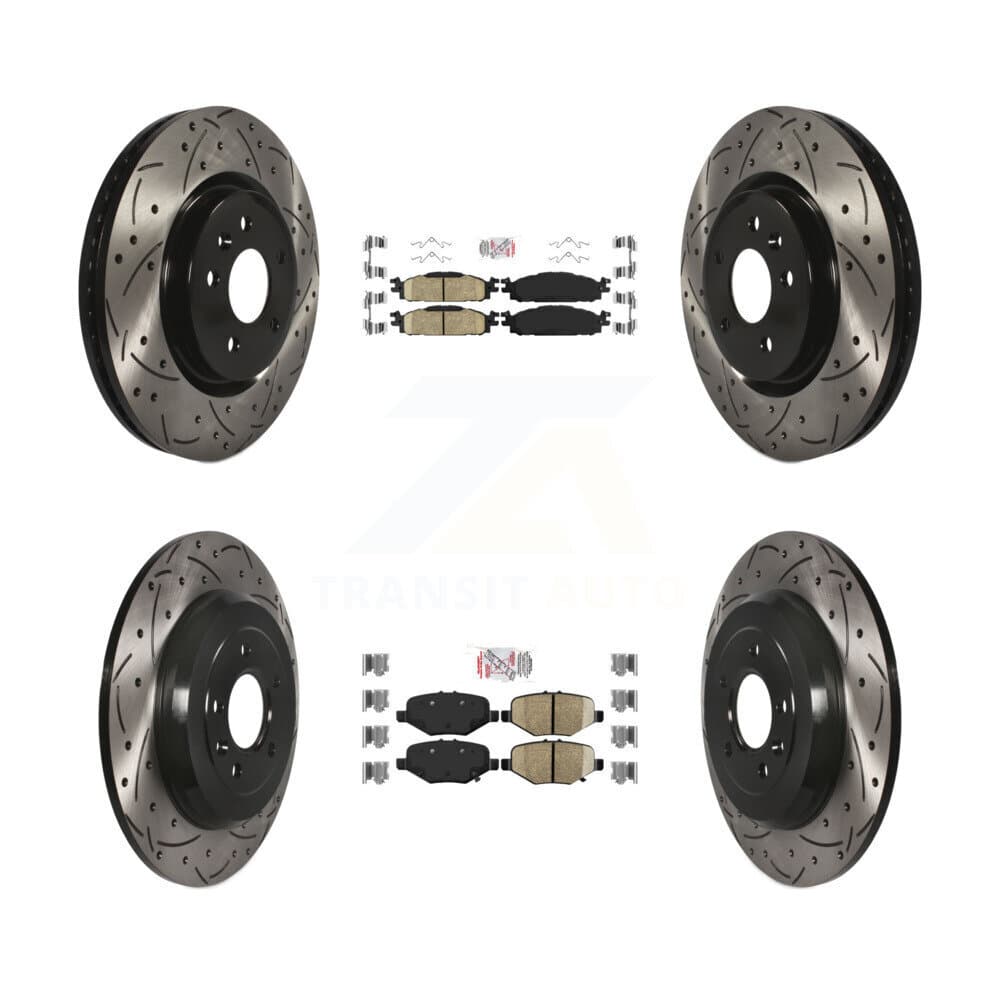 Transit Auto - KDA-101386 - Front and Rear Disc Brake Kits image 1