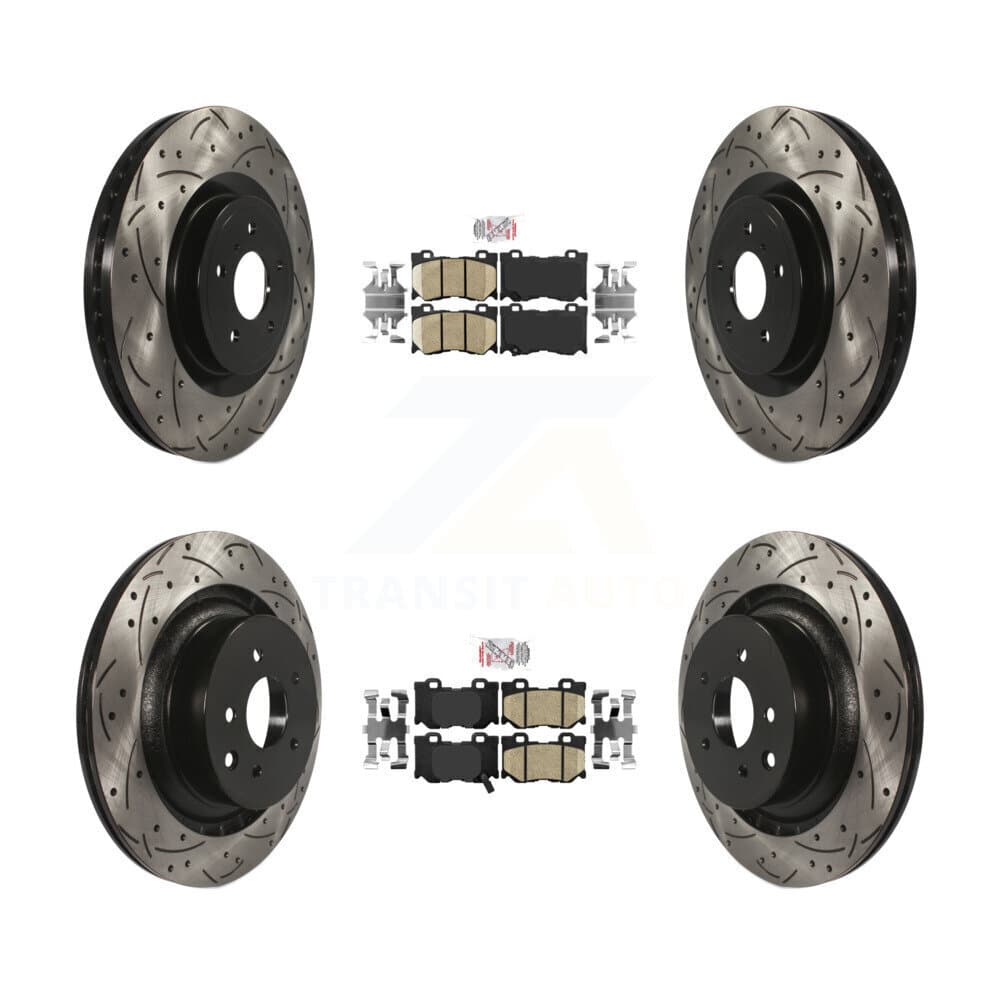 Transit Auto - KDA-101398 - Front and Rear Disc Brake Kits image 1