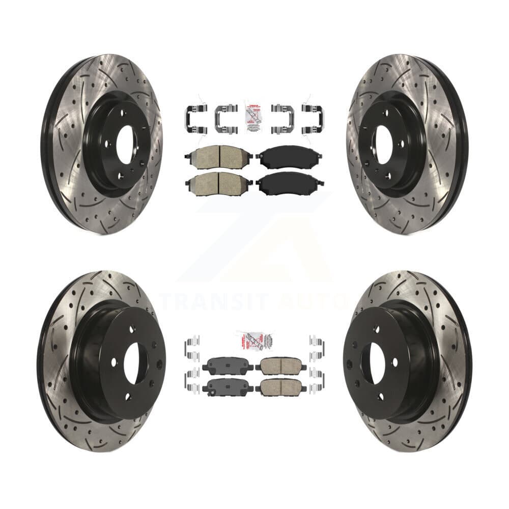 Transit Auto - KDA-101401 - Front and Rear Disc Brake Kits image 1