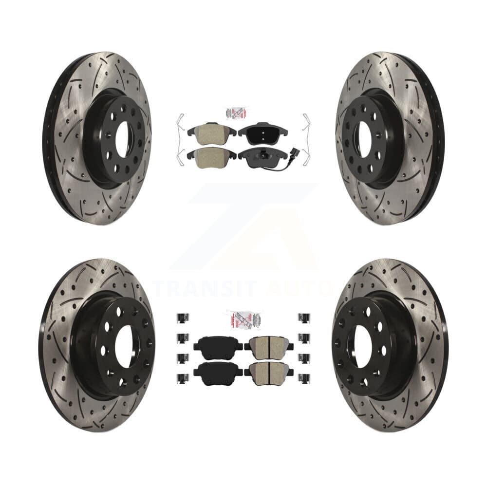 Transit Auto - KDA-101404 - Front and Rear Disc Brake Kits image 1