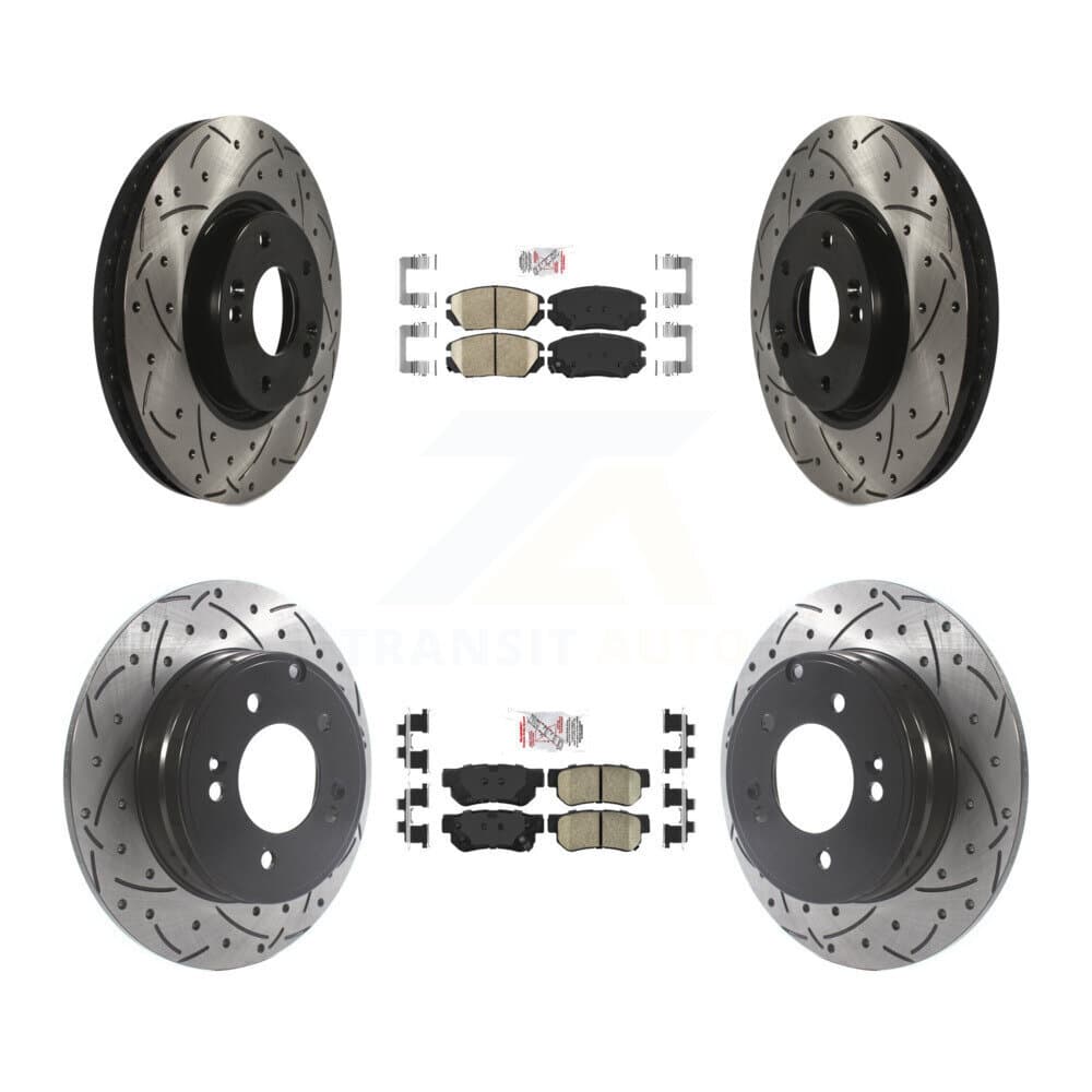 Transit Auto - KDA-101425 - Front and Rear Disc Brake Kits image 1
