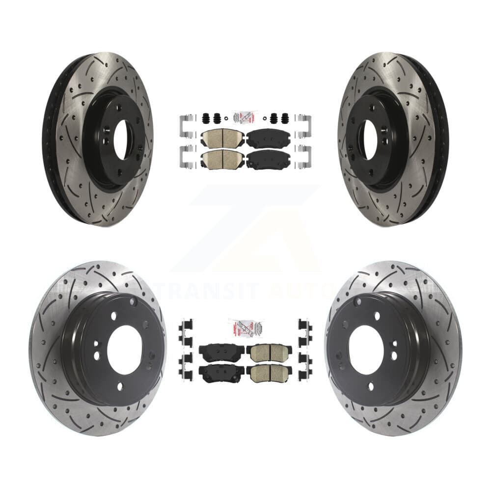 Transit Auto - KDA-101427 - Front and Rear Disc Brake Kits image 1