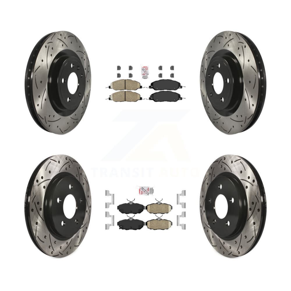 Transit Auto - KDA-101454 - Front and Rear Disc Brake Kits image 1