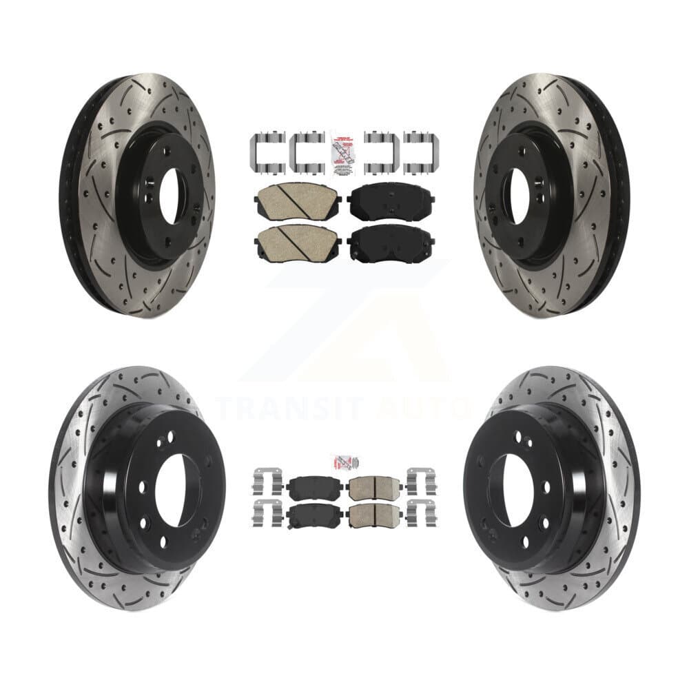Transit Auto - KDA-101478 - Front and Rear Disc Brake Kits image 1