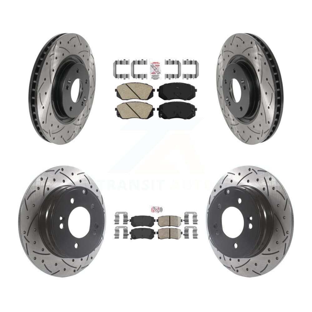 Transit Auto - KDA-101480 - Front and Rear Disc Brake Kits image 1