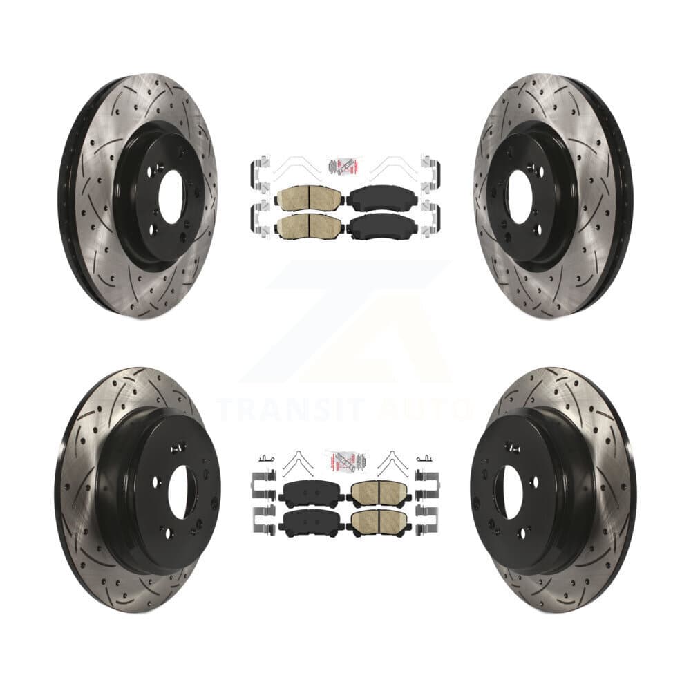 Transit Auto - KDA-101500 - Front and Rear Disc Brake Kits image 1