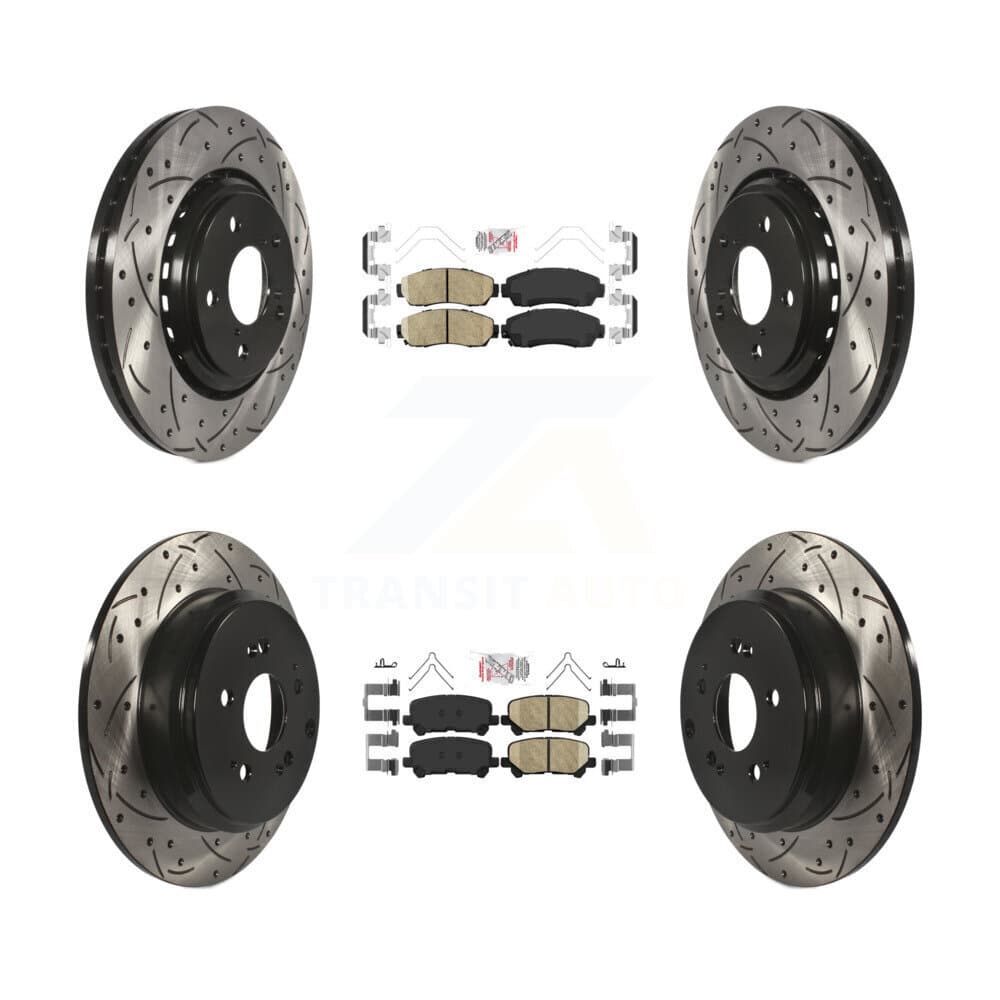 Transit Auto - KDA-101506 - Front and Rear Disc Brake Kits image 1