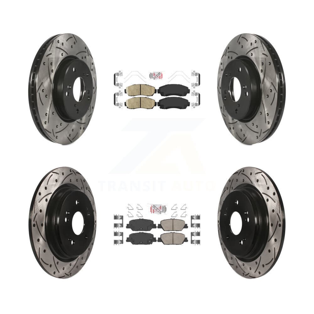 Transit Auto - KDA-101534 - Front and Rear Disc Brake Kits image 1