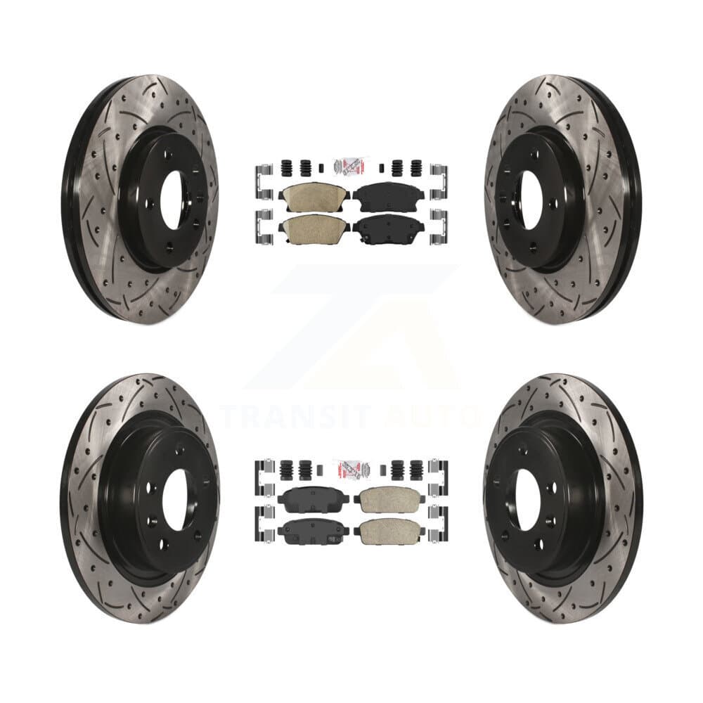 Transit Auto - KDA-101544 - Front and Rear Disc Brake Kits image 1