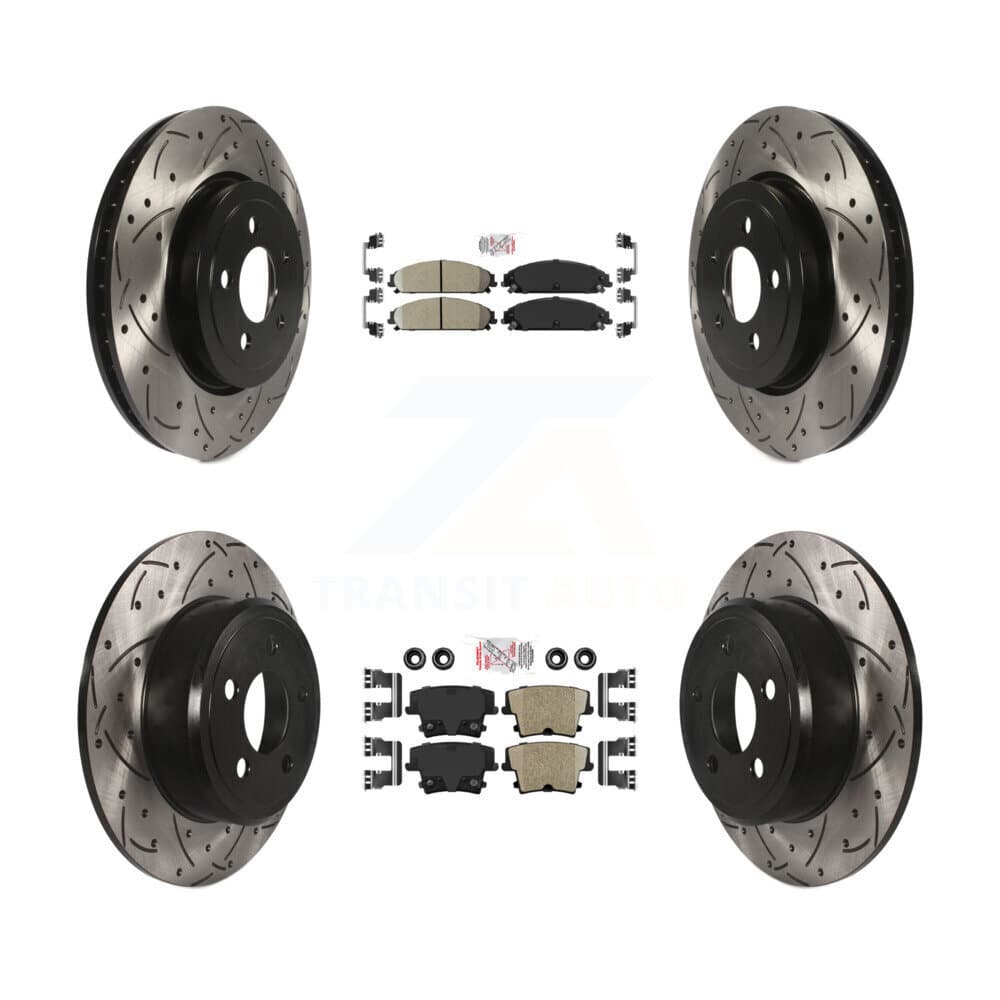 Transit Auto - KDA-101572 - Front and Rear Disc Brake Kits image 1