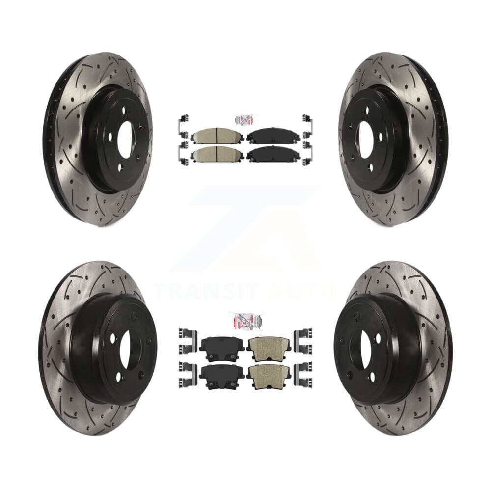 Transit Auto - KDA-101573 - Front and Rear Disc Brake Kits image 1