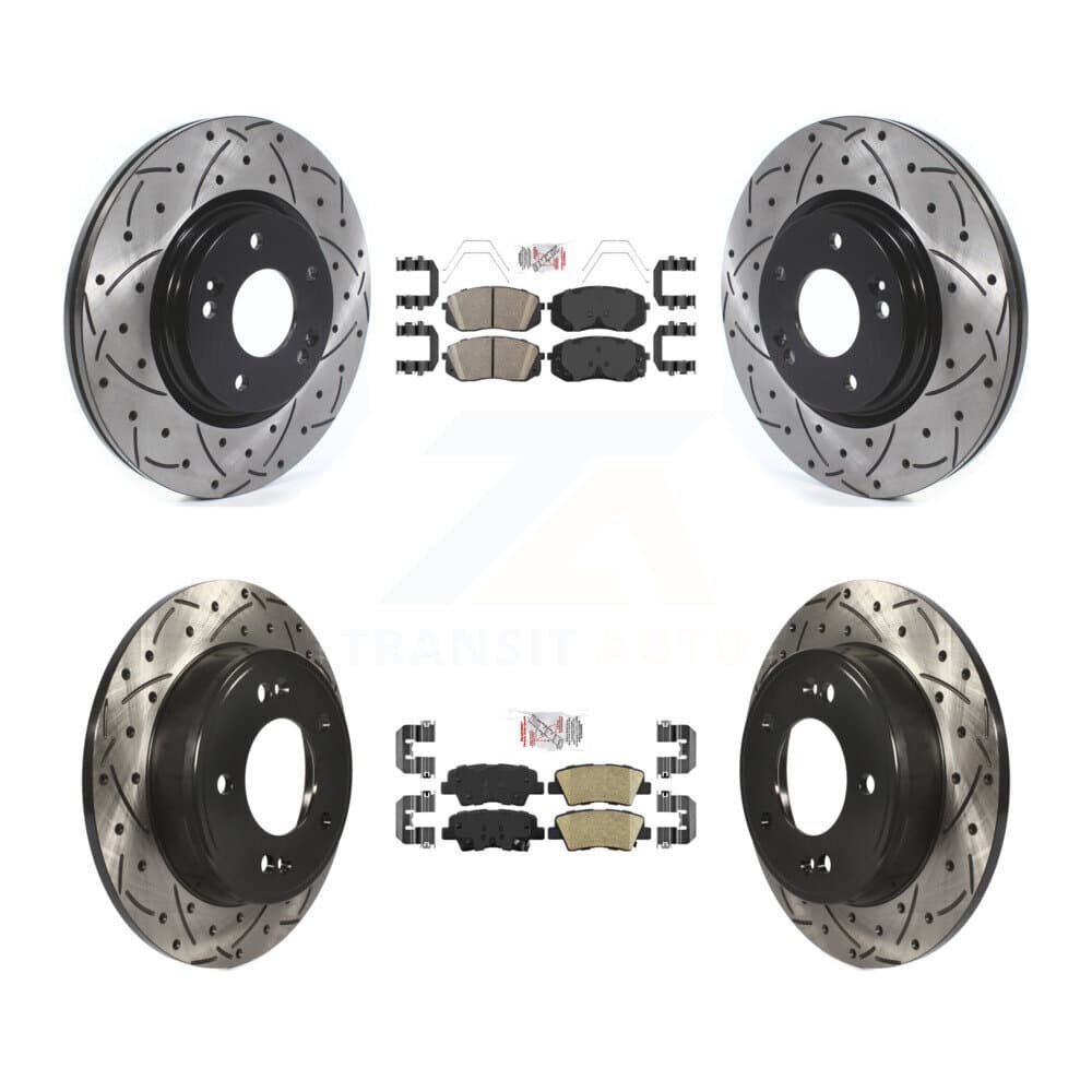 Transit Auto - KDA-101586 - Front and Rear Disc Brake Kits image 1