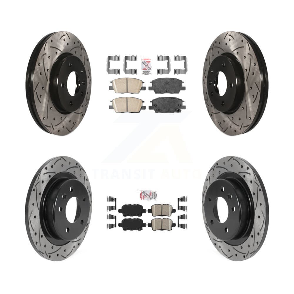 Transit Auto - KDA-101616 - Front and Rear Disc Brake Kits image 1