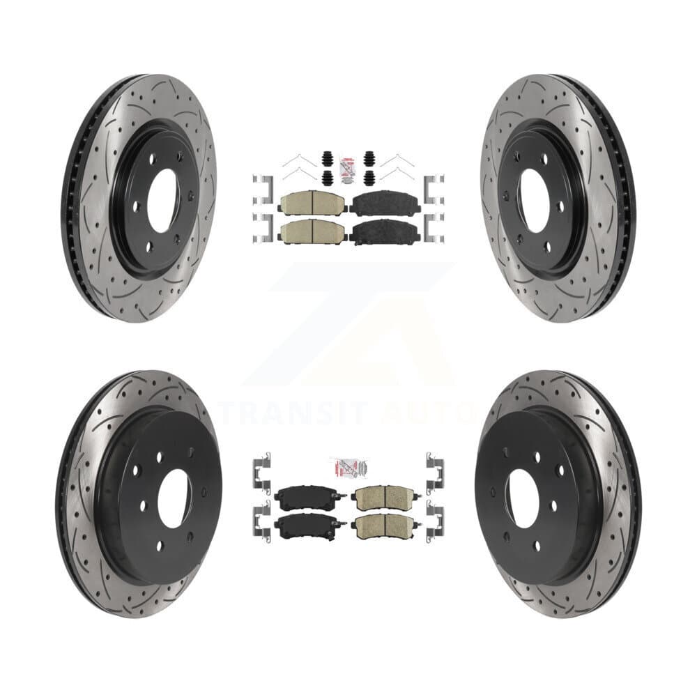 Transit Auto - KDA-101628 - Front and Rear Disc Brake Kits image 1