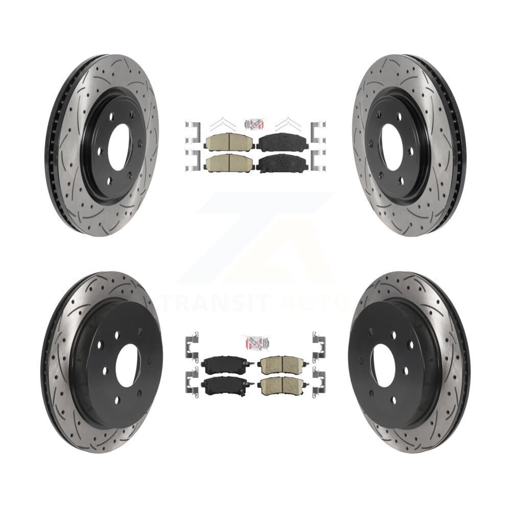 Transit Auto - KDA-101629 - Front and Rear Disc Brake Kits image 1