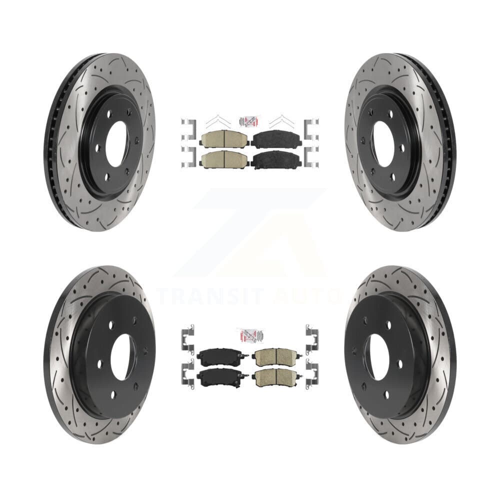 Transit Auto - KDA-101633 - Front and Rear Disc Brake Kits image 1