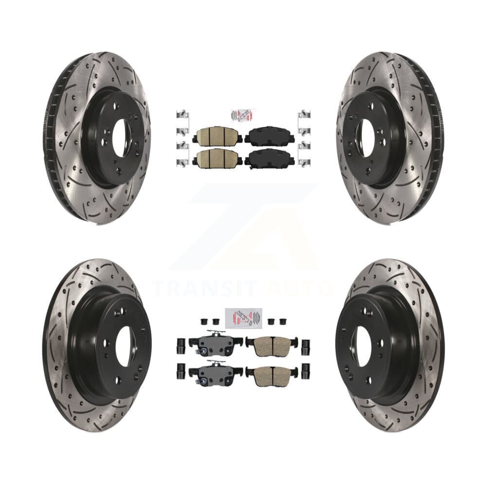Transit Auto - KDA-101643 - Front and Rear Disc Brake Kits image 1
