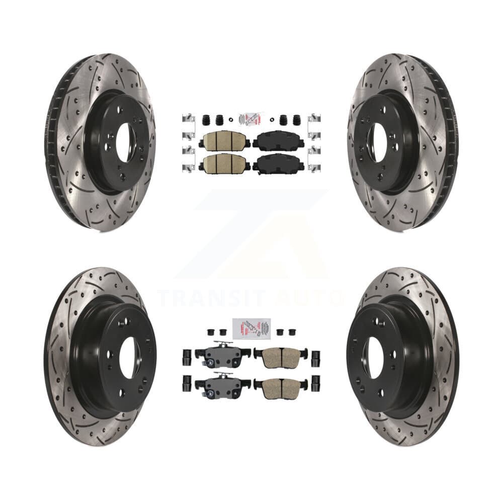 Transit Auto - KDA-101645 - Front and Rear Disc Brake Kits image 1