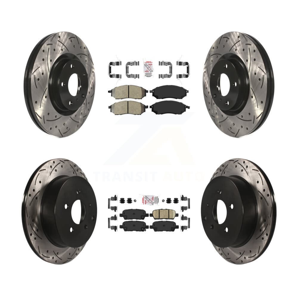 Transit Auto - KDA-101667 - Front and Rear Disc Brake Kits image 1