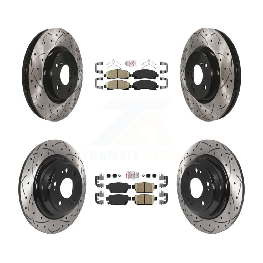 Transit Auto - KDA-101715 - Front and Rear Disc Brake Kits image 1