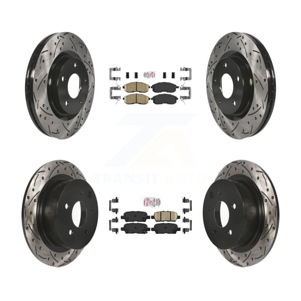 Transit Auto - KDA-101725 - Front and Rear Disc Brake Kits image 1