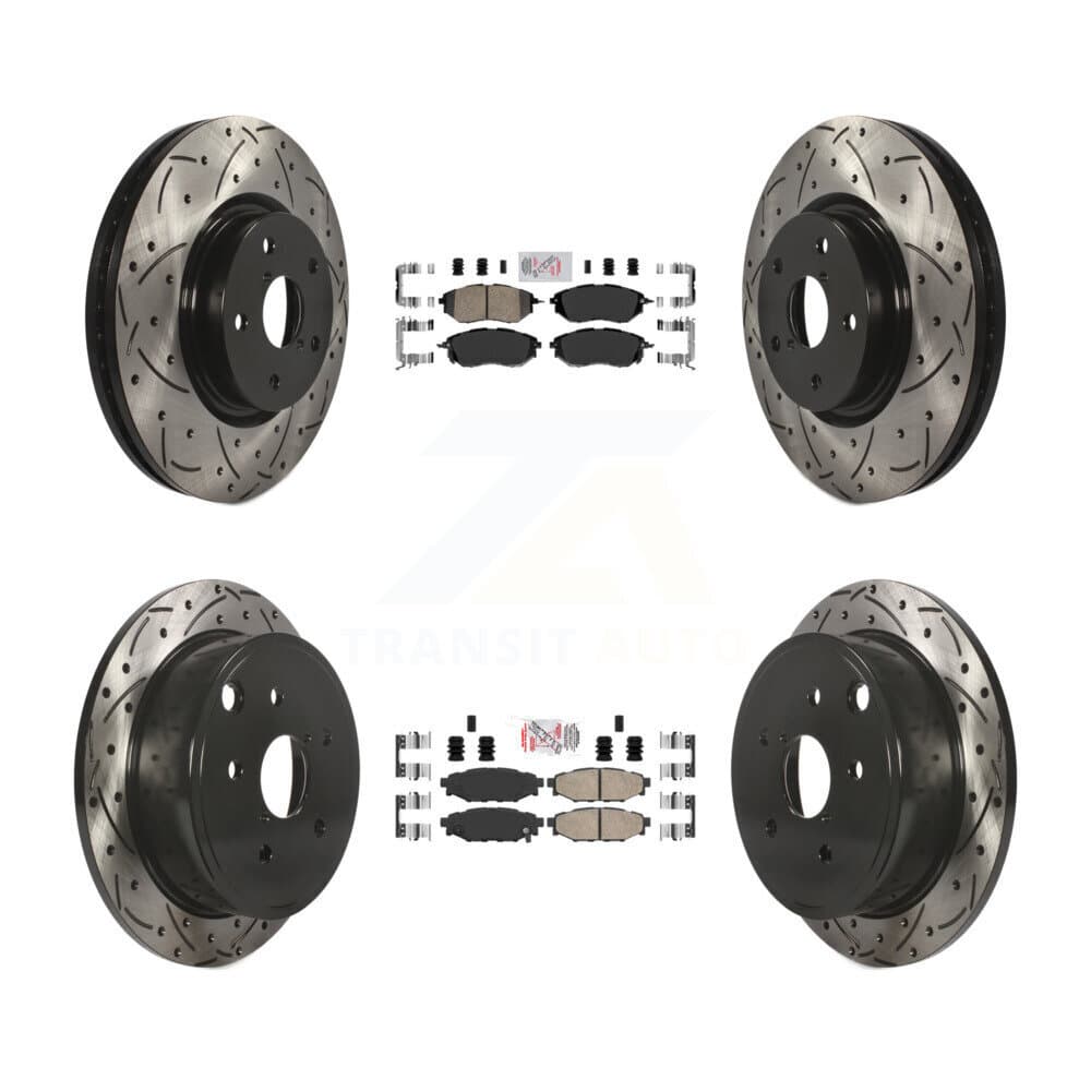 Transit Auto - KDA-101732 - Front and Rear Disc Brake Kits image 1