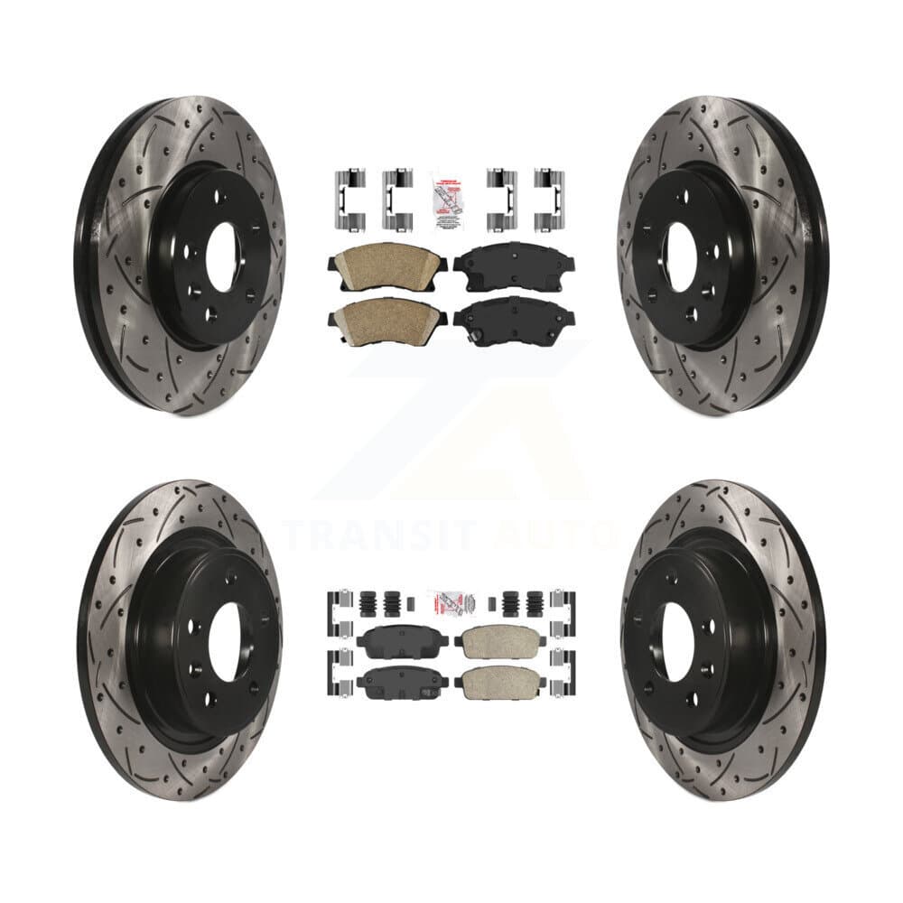 Transit Auto - KDA-101742 - Front and Rear Disc Brake Kits image 1