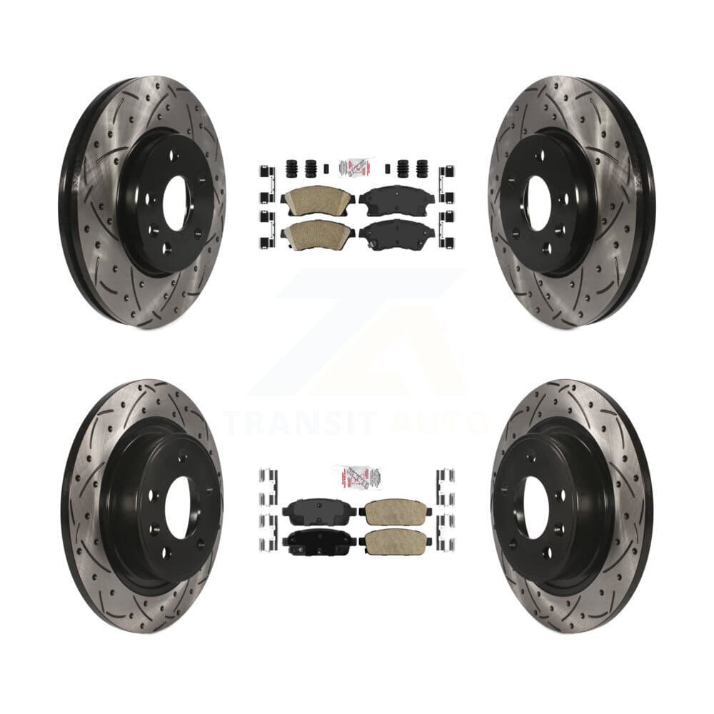 Transit Auto - KDA-101745 - Front and Rear Disc Brake Kits image 1