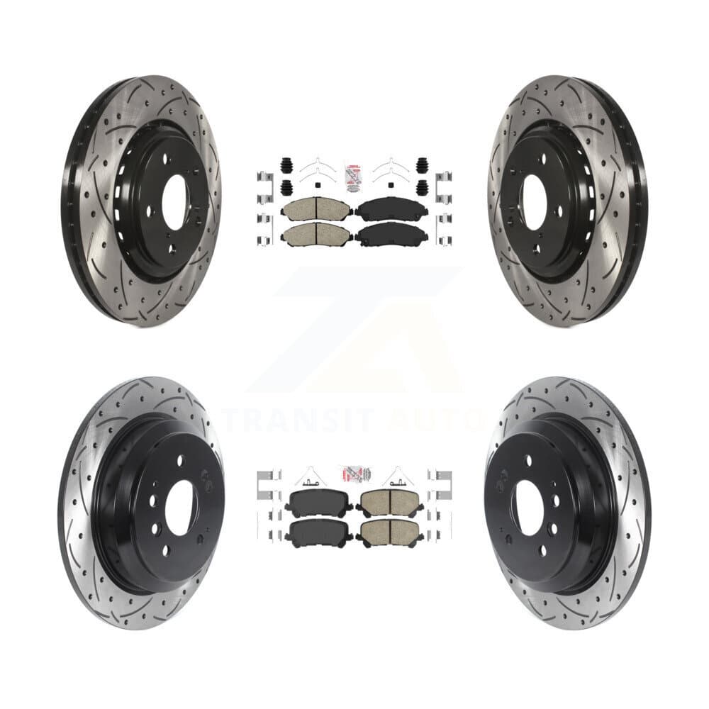 Transit Auto - KDA-101756 - Front and Rear Disc Brake Kits image 1