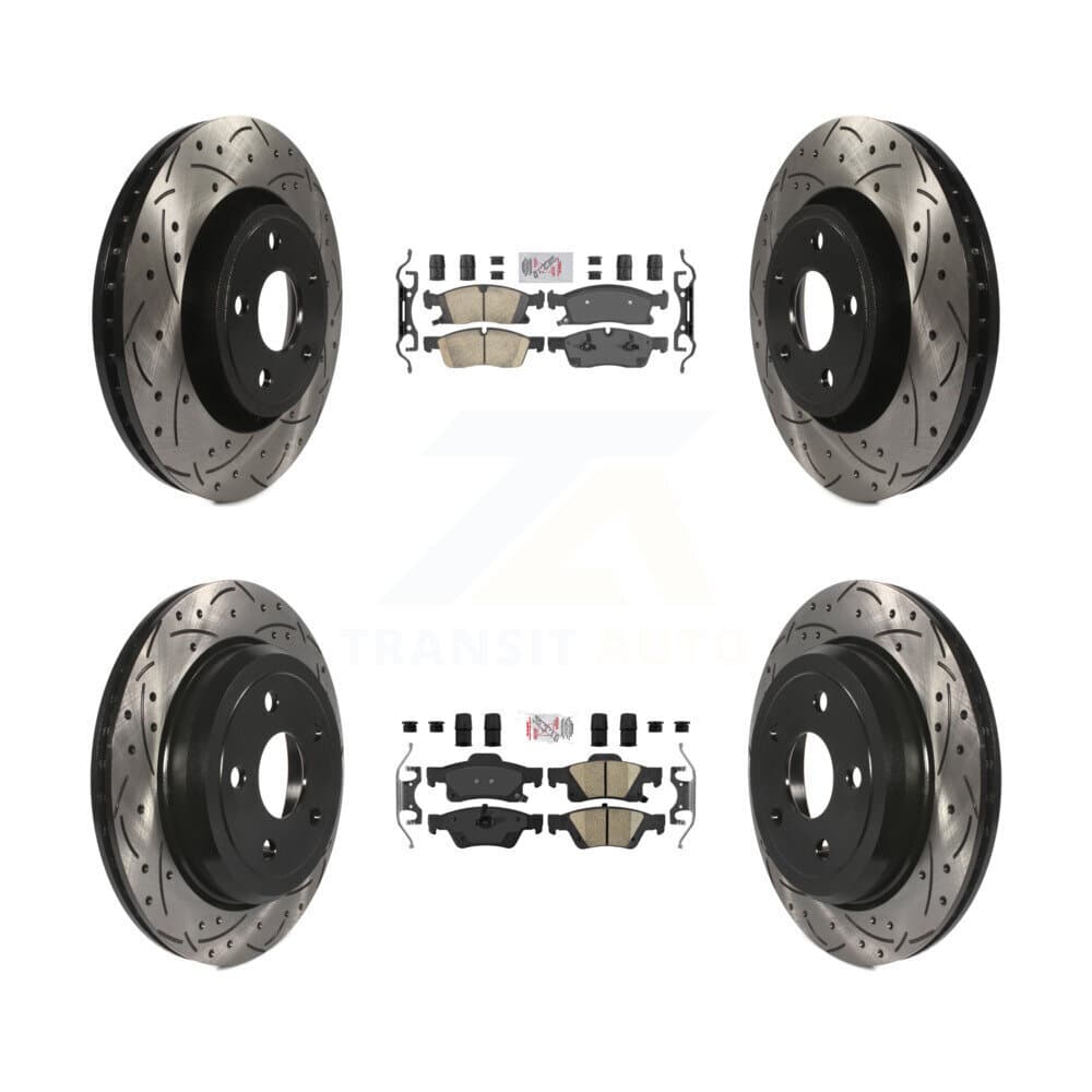 Transit Auto - KDA-101827 - Front and Rear Disc Brake Kits image 1