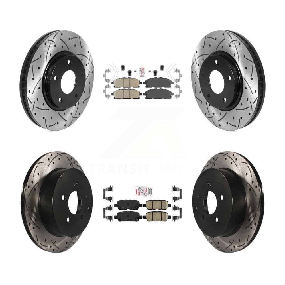 Transit Auto - KDA-101844 - Front and Rear Disc Brake Kits image 1