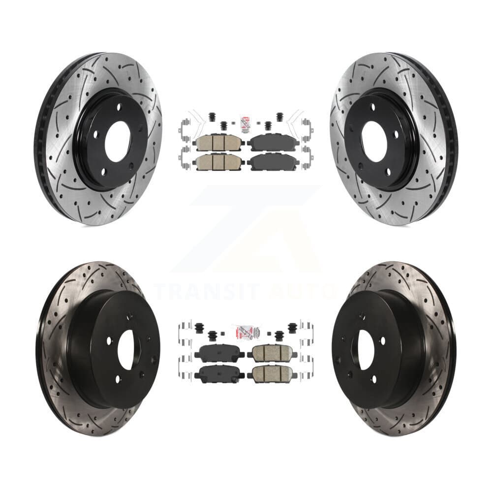 Transit Auto - KDA-101845 - Front and Rear Disc Brake Kits image 1
