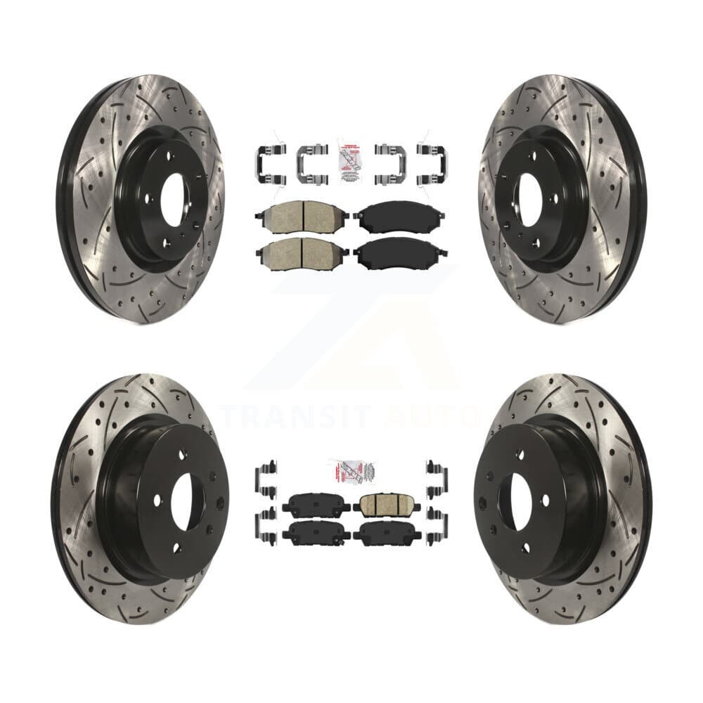 Transit Auto - KDA-101850 - Front and Rear Disc Brake Kits image 1