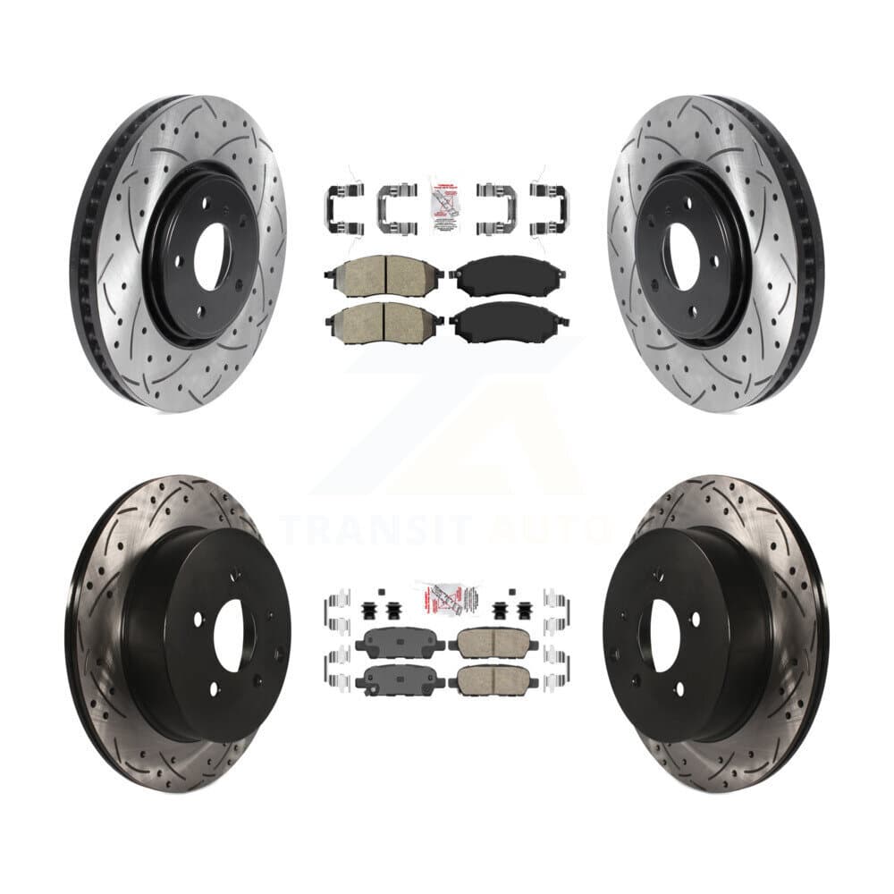 Transit Auto - KDA-101851 - Front and Rear Disc Brake Kits image 1