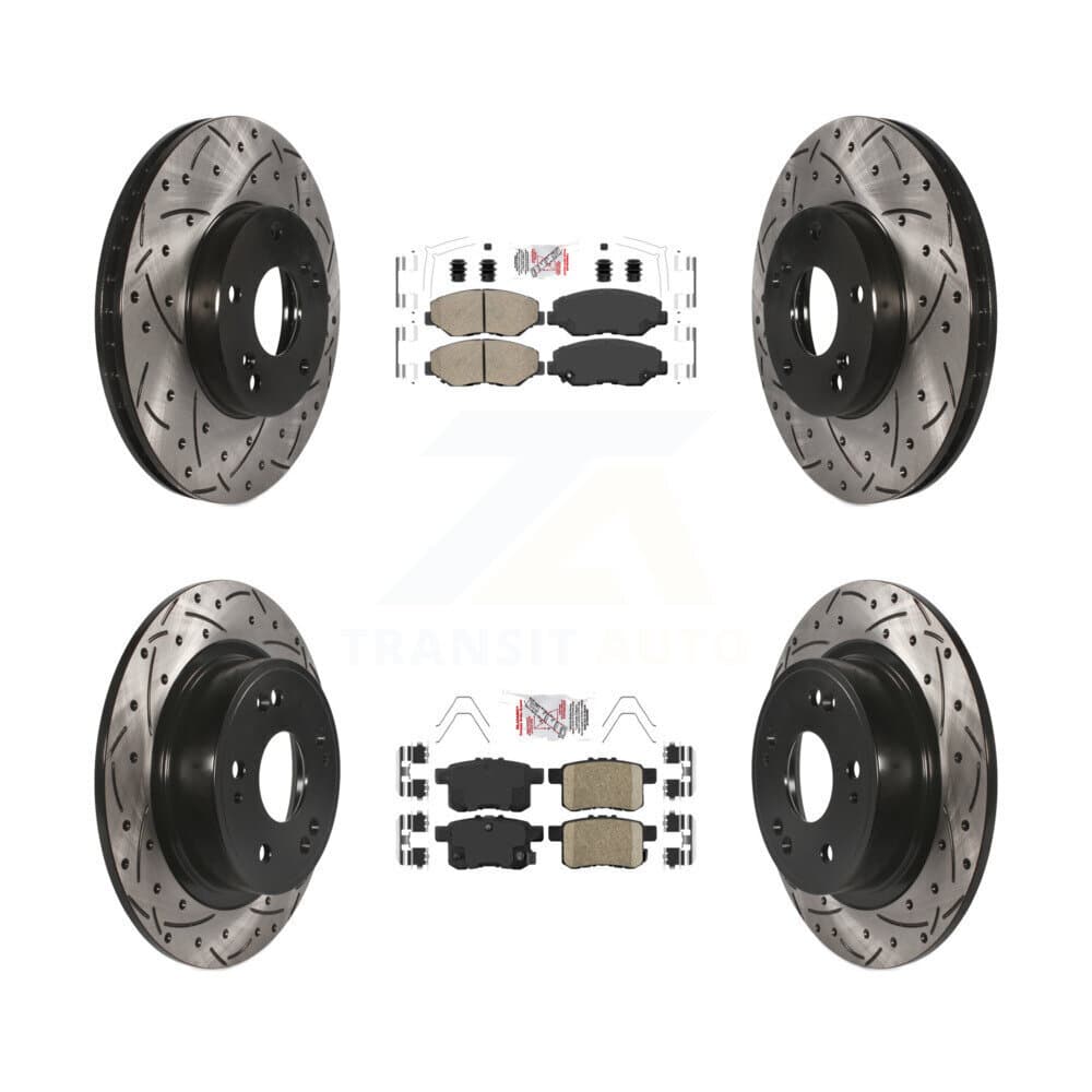Transit Auto - KDA-102393 - Front and Rear Disc Brake Kits image 1