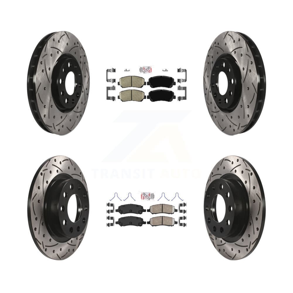 Transit Auto - KDA-102507 - Front and Rear Disc Brake Kits image 1