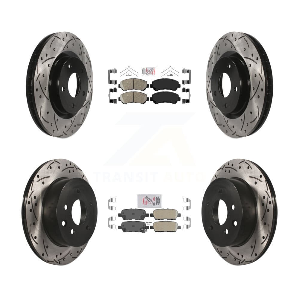 Transit Auto - KDA-102523 - Front and Rear Disc Brake Kits image 1