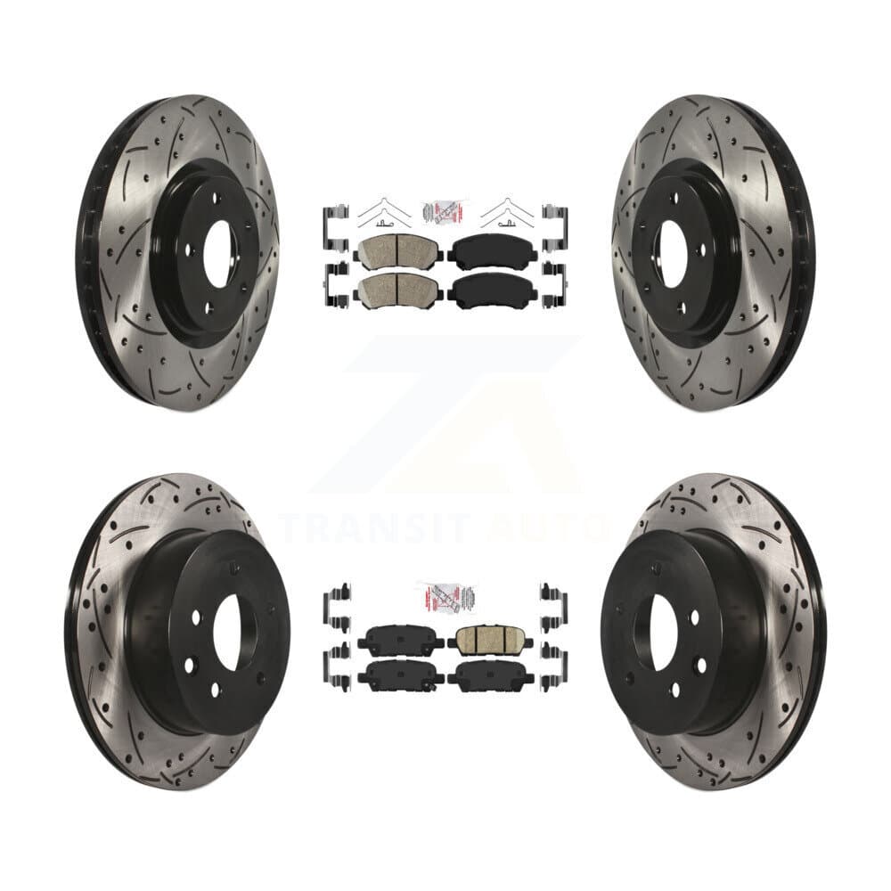 Transit Auto - KDA-102527 - Front and Rear Disc Brake Kits image 1
