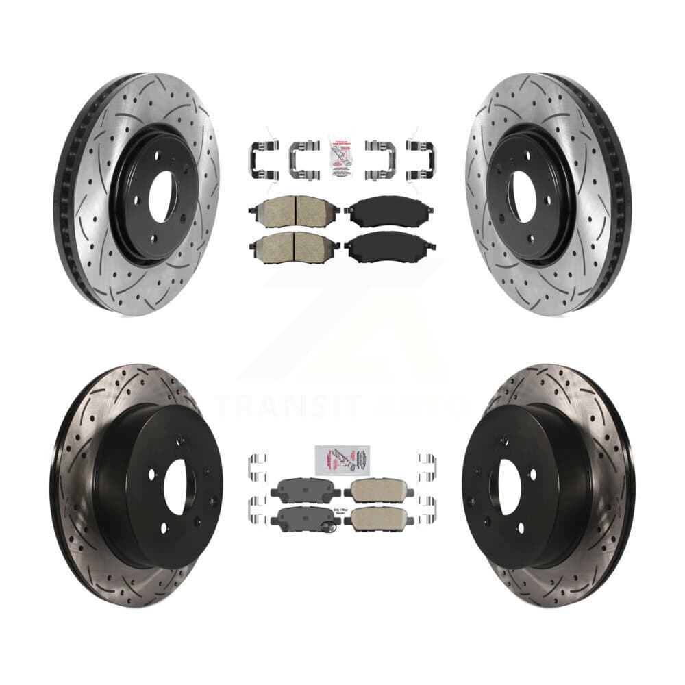Transit Auto - KDA-102541 - Front and Rear Disc Brake Kits image 1
