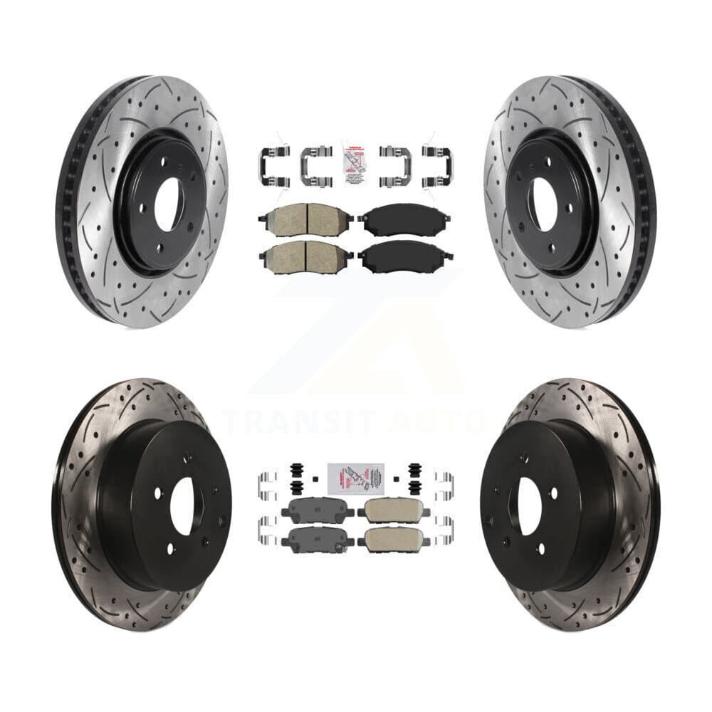Transit Auto - KDA-102542 - Front and Rear Disc Brake Kits image 1
