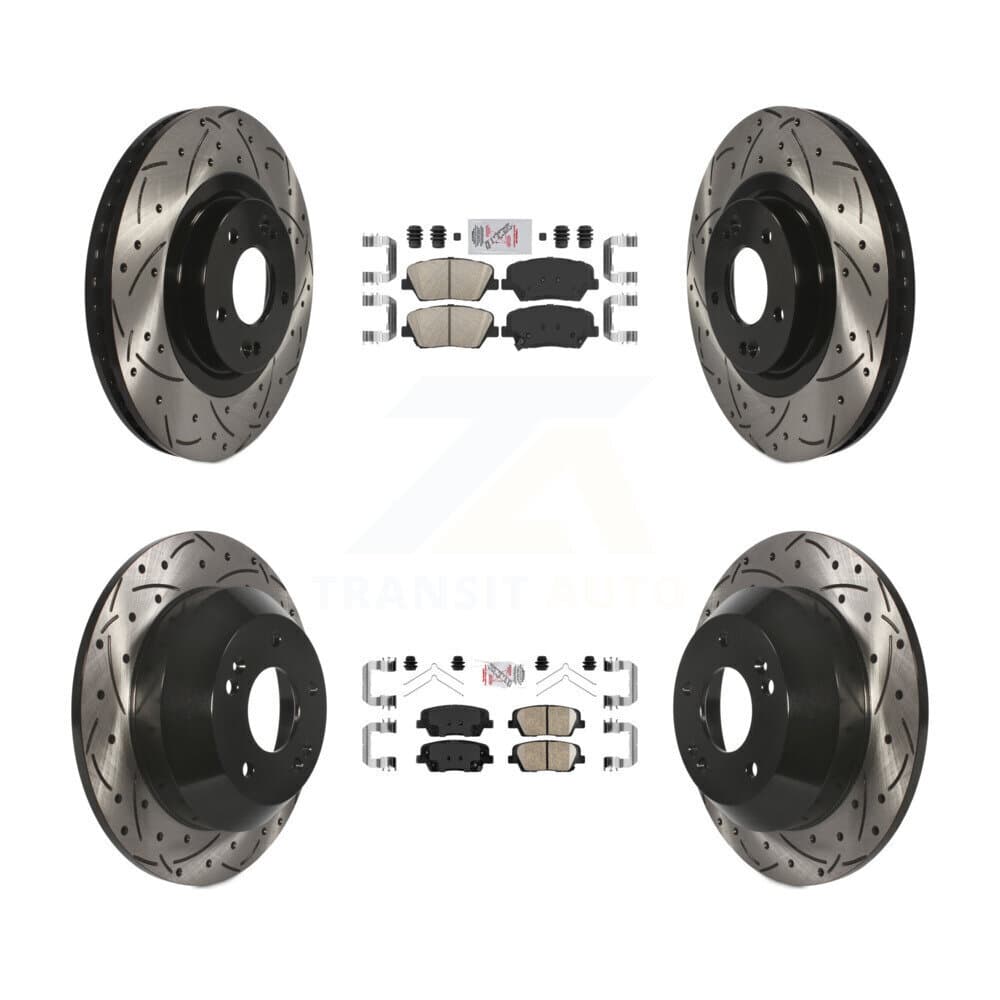 Transit Auto - KDA-102551 - Front and Rear Disc Brake Kits image 1